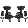 Musiclily Pro R18K L3R3 Locking Gear GR Style for Black Tuners, 181 Ratio, Buttons, Acoustic/Electric Guitars,