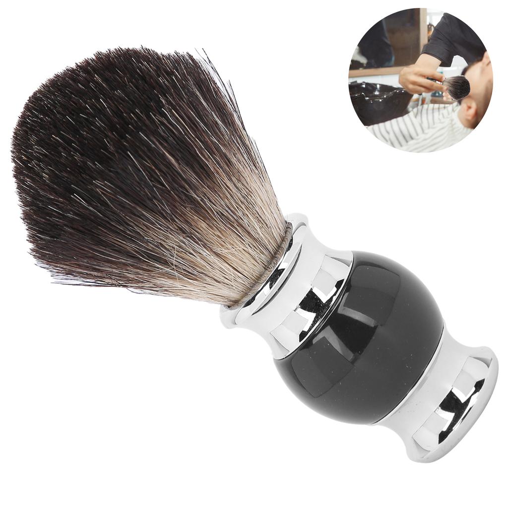 Barber Beard Shaving Brush Soft Bristles Facial Hair Cleaning Shaving Cream Brush for Men