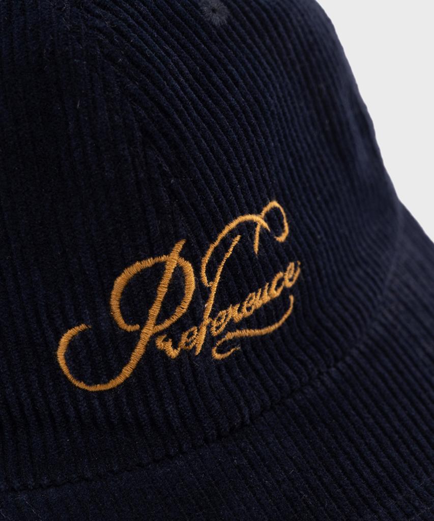PREF Navy Corduroy Preference 6 Pannel Cap