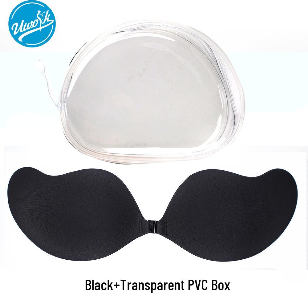 Ultratenká podprsenka push-up bez ramínek s neviditelnými krytkami bradavek - Dámské vložky proti prosvítání, Sexy nálepky na bradavky ve tvaru manga