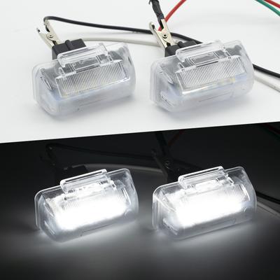 Paar LED Nummer Kennzeichenbeleuchtung Lampe Hellweiß 6000K Für Ford Transit Transit Connect MK5 MK6 MK7 4388111