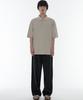 MUSINSA STANDARD [Cooltandard] Oversized Pique Polo Shirt [Grayish Beige]
