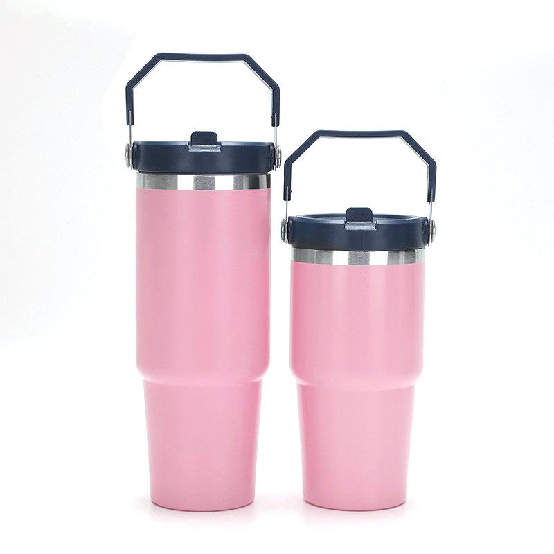 Car Cup Travel Thermal Cup Thermos Water Bottle Termos Drinkware Tumbler Mug Coffee Original Thermo Thermos Thermal Vacuum Flask Portable Ice King Cup