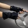 Snap-Button Closure Half Finger Gloves Warm Hip Hop Gloves Street Dance Gloves  Dance Performance