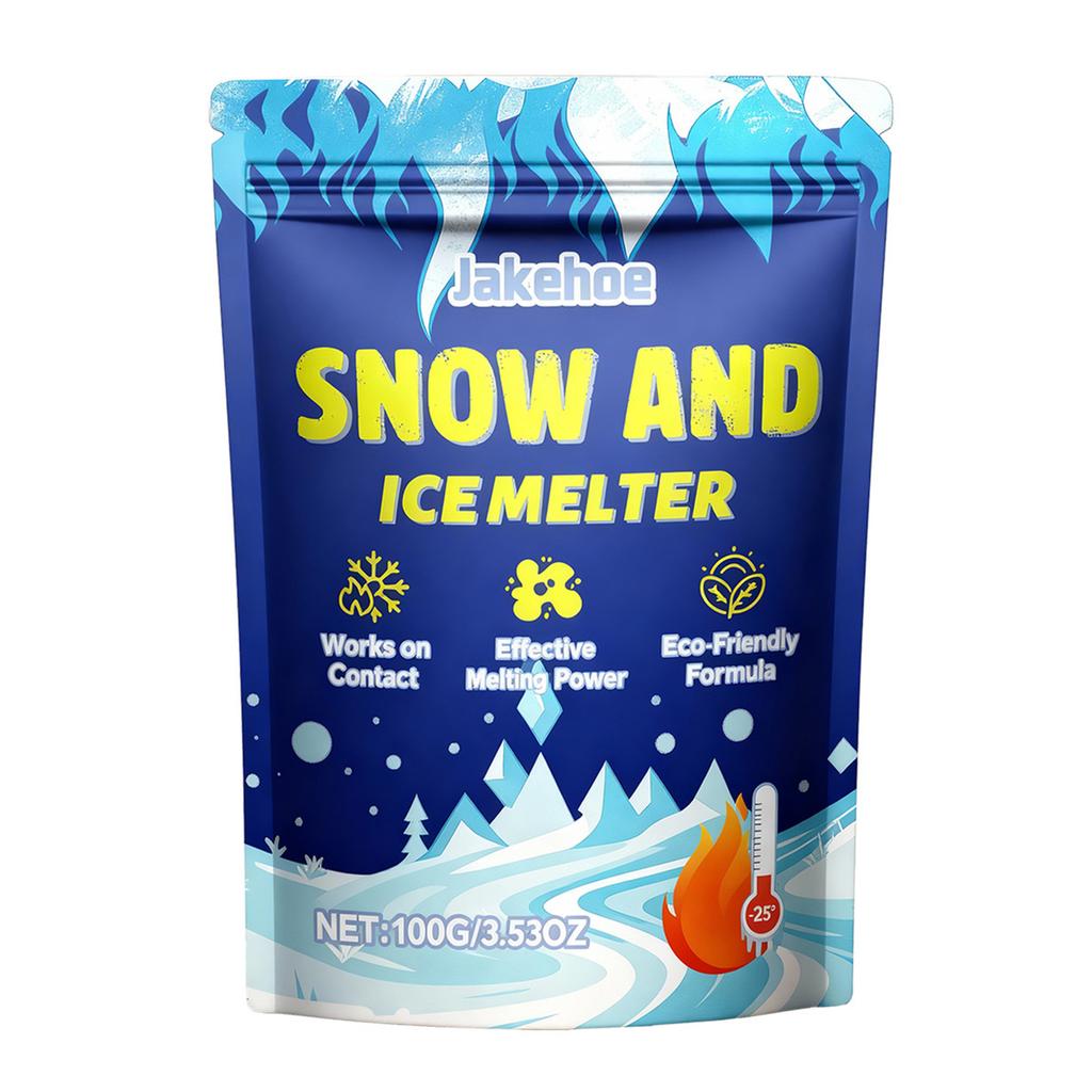 Snow Ice Melter De-Icer Spray Winter Car Glass Frosts Remover Cleaner Rapidly Melting Forms Anti-Freeze Barriers Car Care Spray