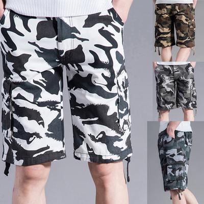 Ανδρικές Βερμούδες Cargo Casual Βερμούδες al Βερμούδα Ανδρικά Ρούχα Πεζοπορία Ψάρεμα Αθλητική Φόρμα Camo Joggers Βερμούδες Μεγάλο Μέγεθος 44