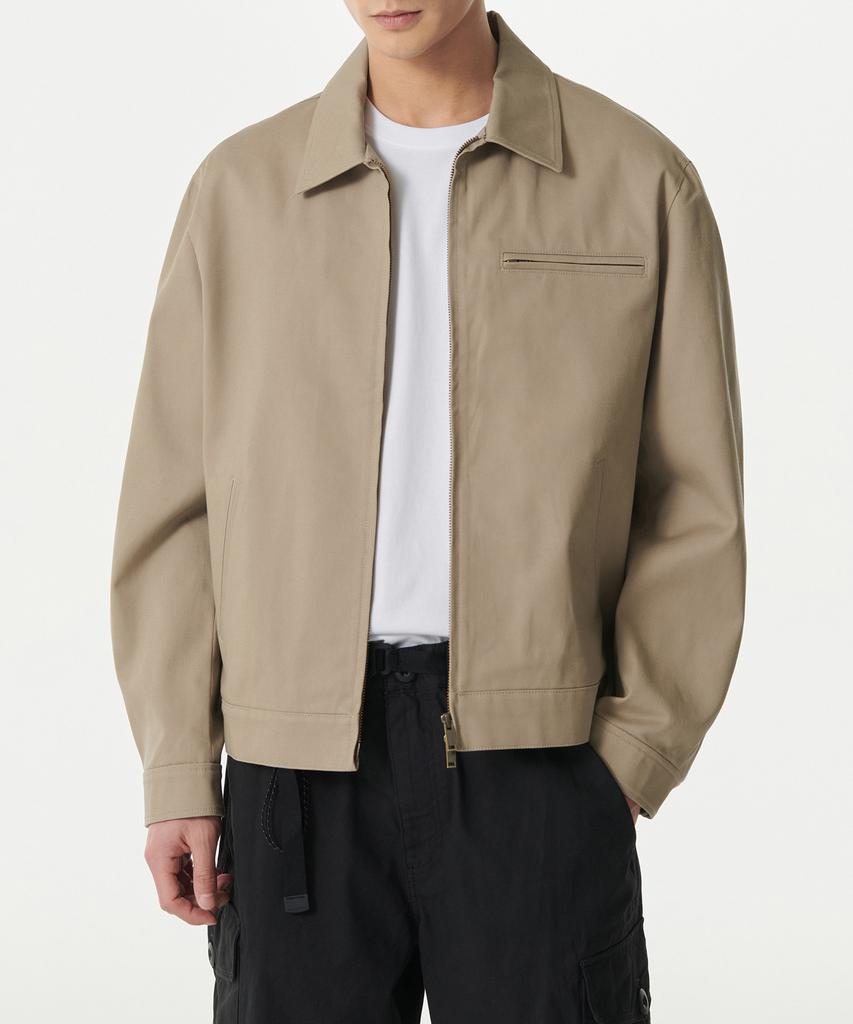 Musinsa Standard Heavyweight Cp Work Jacket [Beige]
