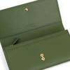 Motomachi Dog Long Wallet PH0802 Khaki 33334 [Kitamura] (Shiba Inu) [Green]