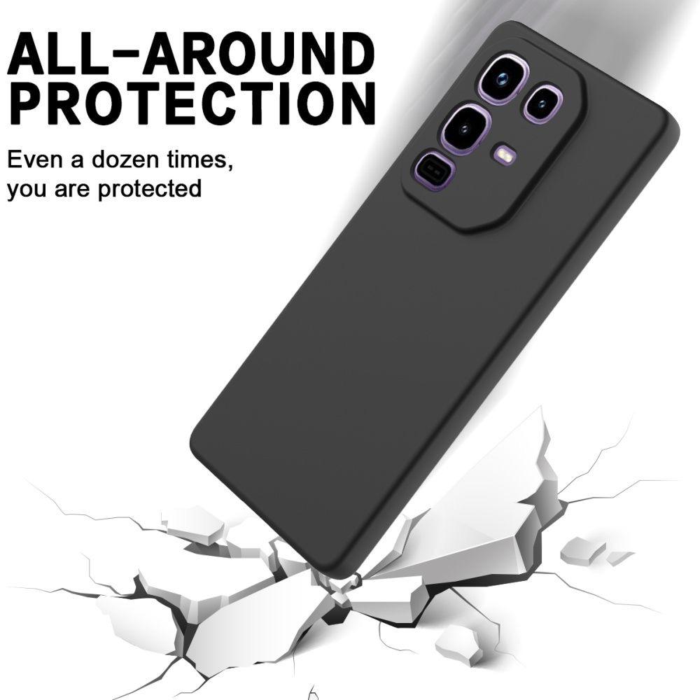 Fashion Solid Colour Shockproof Protective Liquid Silicone Phone Case For Infinix Note 50 / 50 Pro 4G