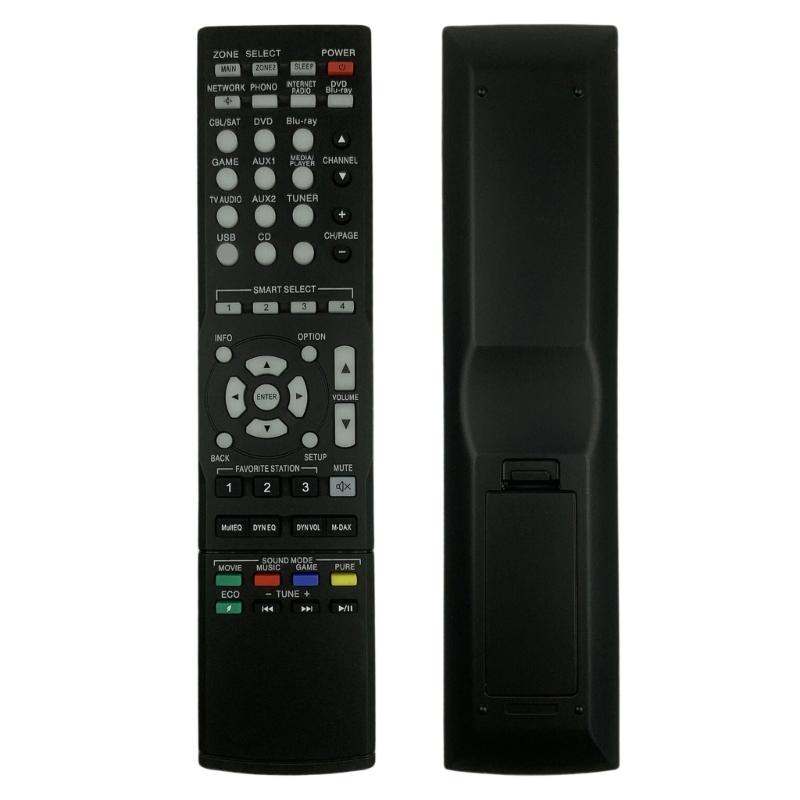 Ergonomic Remote Control for MBE663 RC018SR AVs Surround Receiver Comfortable Grip ABS Intuitive Button Layout for Easy Daily