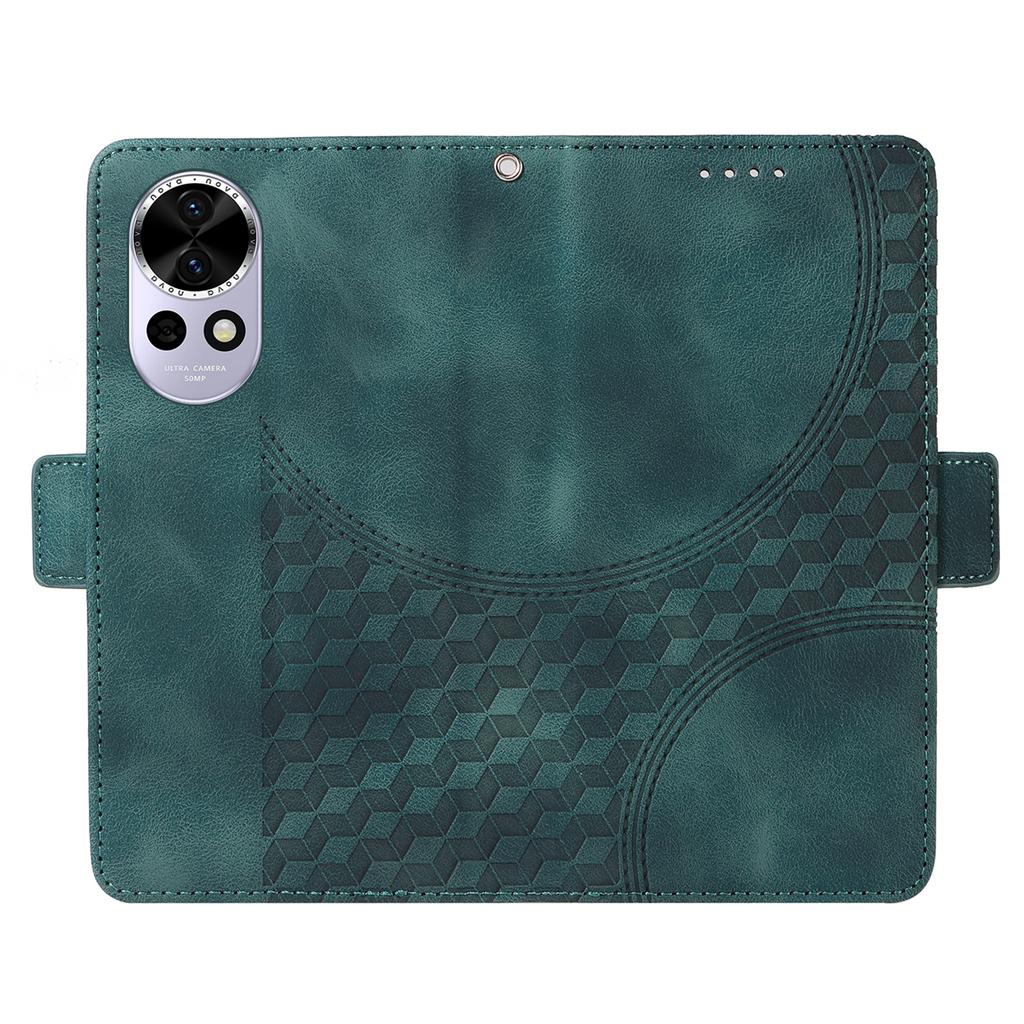 For Huawei Nova 13 5G/nova 12 5G Case PU Leather Phone Cover Rhombus Starry Imprinted