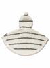 Gelato Pique BABY Baby Moco Ran Border Poncho PBNT245415 PNK 80