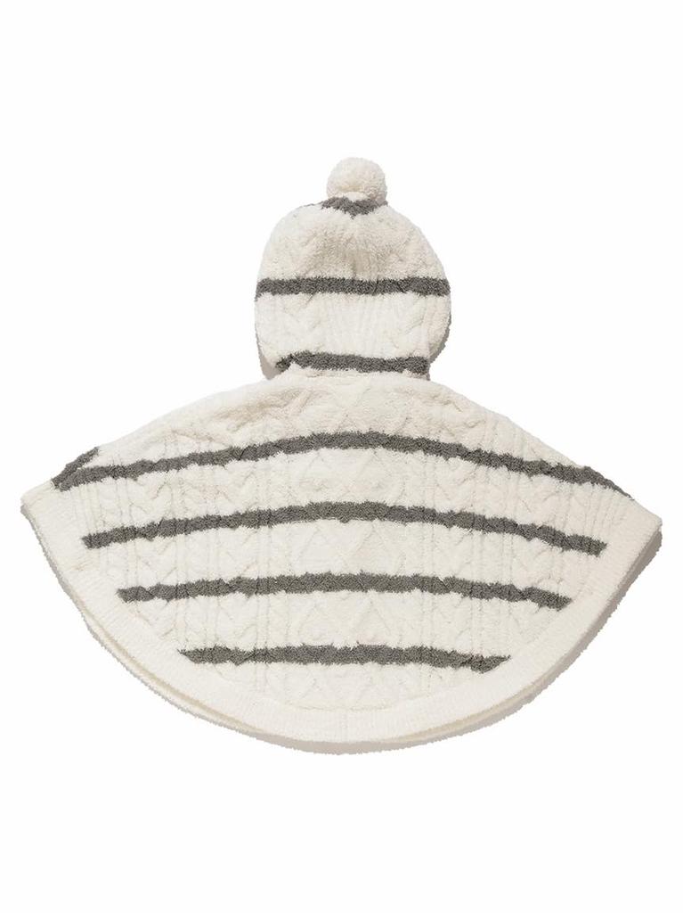 Gelato Pique BABY Baby Moco Ran Border Poncho PBNT245415 PNK 80