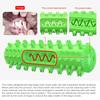 Dog Chew Toys Interactive Fun Teeth Cleaning Soft   Dog Toothbrush Dog Squeaky Toys for Indoor Outdoor
