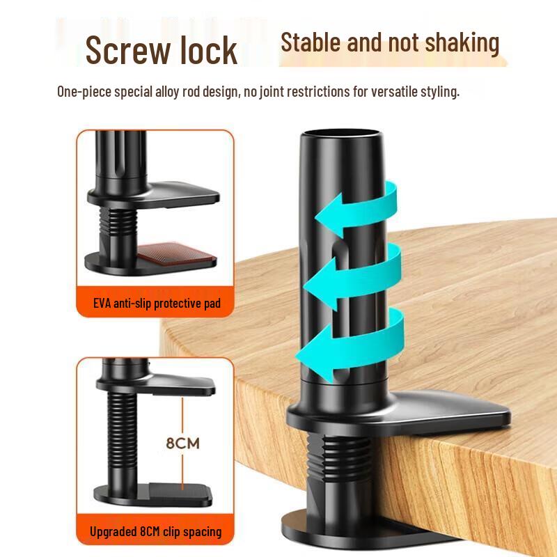 Miling Adjustable Bedside Phone Tablet Holder