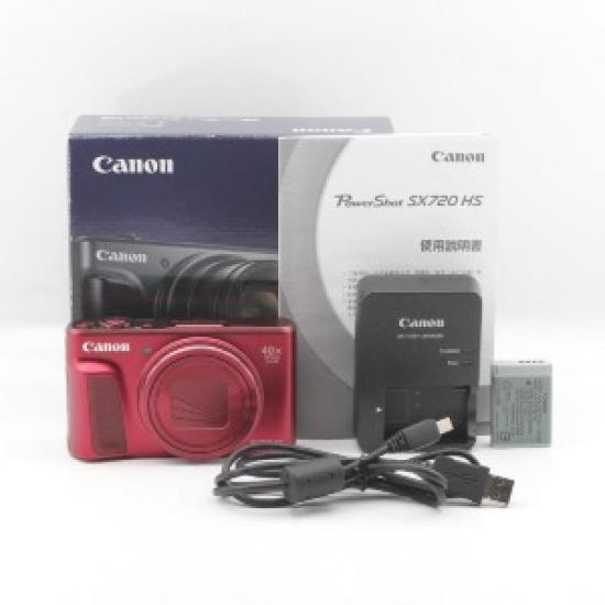 

Used Canon PowerShot SX720 HS Digital Camera | 20.3MP Compact Point & Shoot | 40x Optical Zoom | Full HD Video Red темно-червоний колір