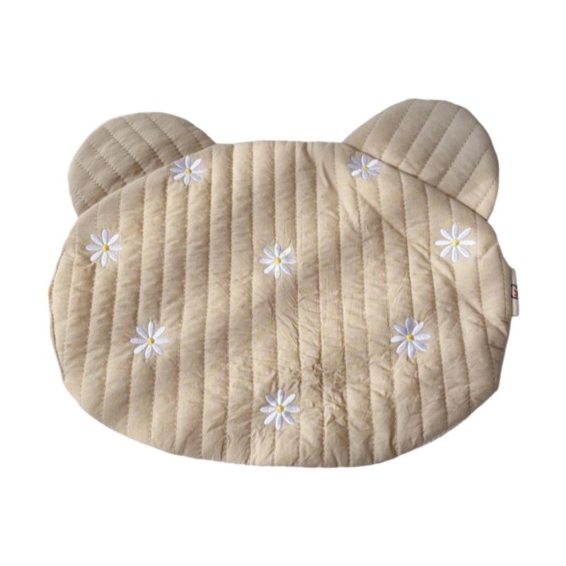 

Infant Head Support Pillow for Baby Aged 0-6 Years Promoting Sleep Development with Gentle Cotton Fabric