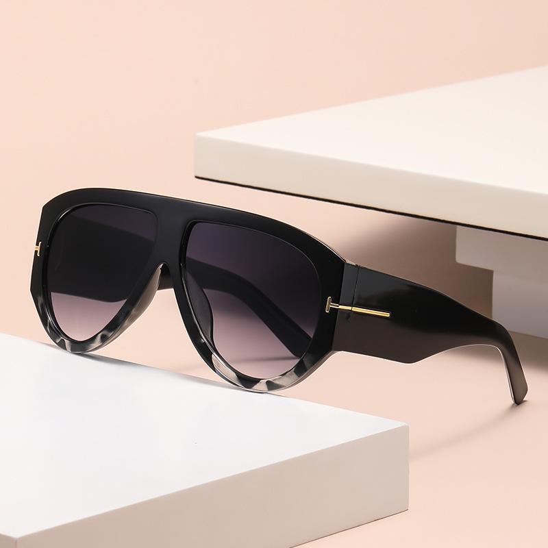 High-End Retro Europäisch-Amerikanische Flieger Sonnenbrille mit UV-Schutz für Damen