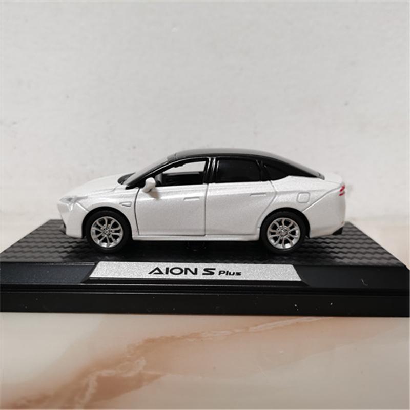 1:43 AION S Coupe Alloy Car Model Diecast Metal Electric New Energy Vehicle Car Model Simulation Miniature Scale Collection Gift
