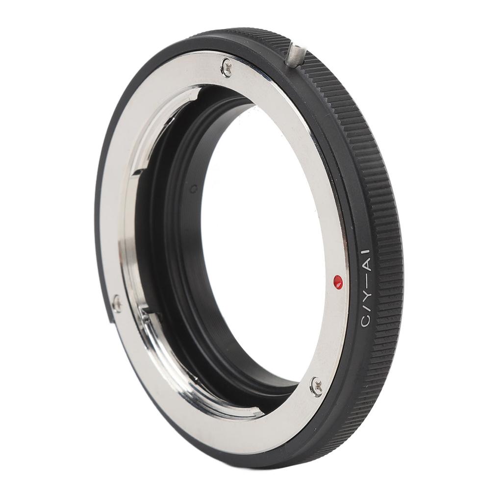 Lens Mount Adapter for CY Aluminium Alloy High Accuracy Macro Lens Adapter Ring with Back Cover for D850 D810 D750