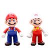1 Pc Anime Super Mario Bros Action Figures Red Mario PVC Model Standing Posture Desk Decorations Collection Kid Gift Toy