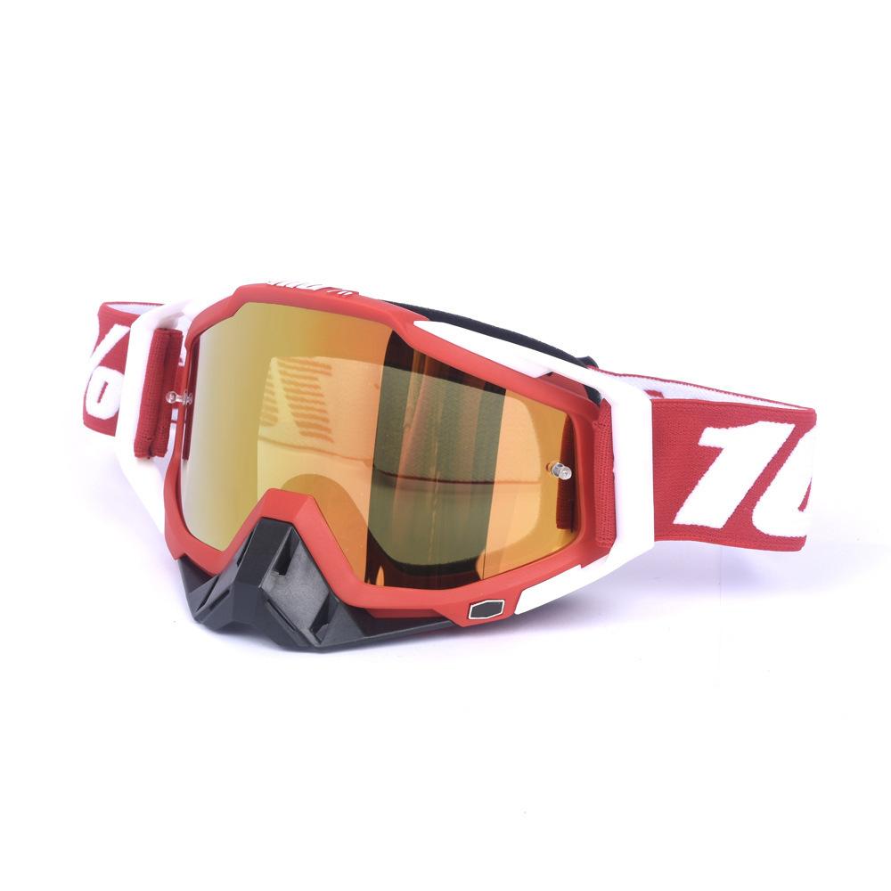 Manufacturer Custom Logo MX BMX Dirt Bike Goggles with Tear Off Film for Motorcycle Helmet and Outdoor Sports