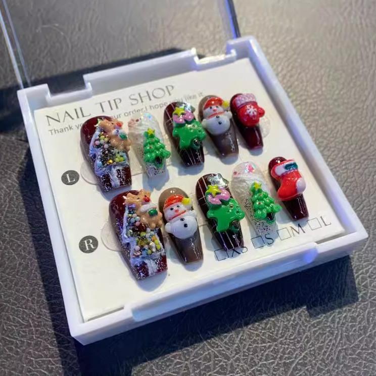 

Ручная работа, накладные ногти, модный, повседневный, простой, изысканный, классический стиль ногтей, патч L