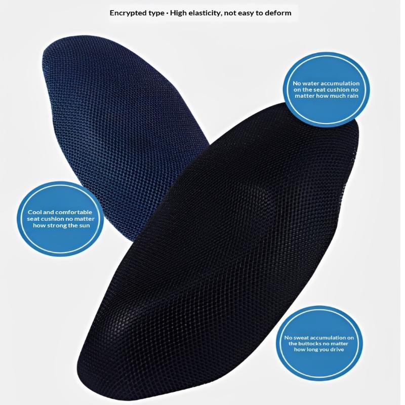 Breathable 3D Mesh Auto Seat Cover Anti-Slip Waterproof Durable M-3XL Size for All Season Car Interior Protection