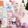 Hello Kitty Summer Water Cup - Stylish & Durable Anti-Fall Design for Students