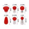 Car Dent Repair Hook Head and Rubber Tip Replacement Kit