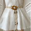 Ethnic Style Woven Belt Women'S Dress Bohemian Retro Decorative Waist Chain Personalized Rope Accessories Tide