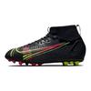 Mercurial Superfly 8 Jr Assassin 14 Academy AG Lace-Up Professional Fit Mid-Top Kids Soccer Shoes Kids Soccer Shoes Black Orange CV0732-090