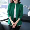 Knitted Cardigan Women's Coat Autumn Winter Long sleeved Casual Zipper Sweaters Outwear Female Short Knitt Jacket