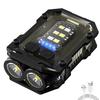 Linterna de Bolsillo LED Potente Super Brillante Multifuncional Magnética COB EDC Mini Llavero Linterna Recargable