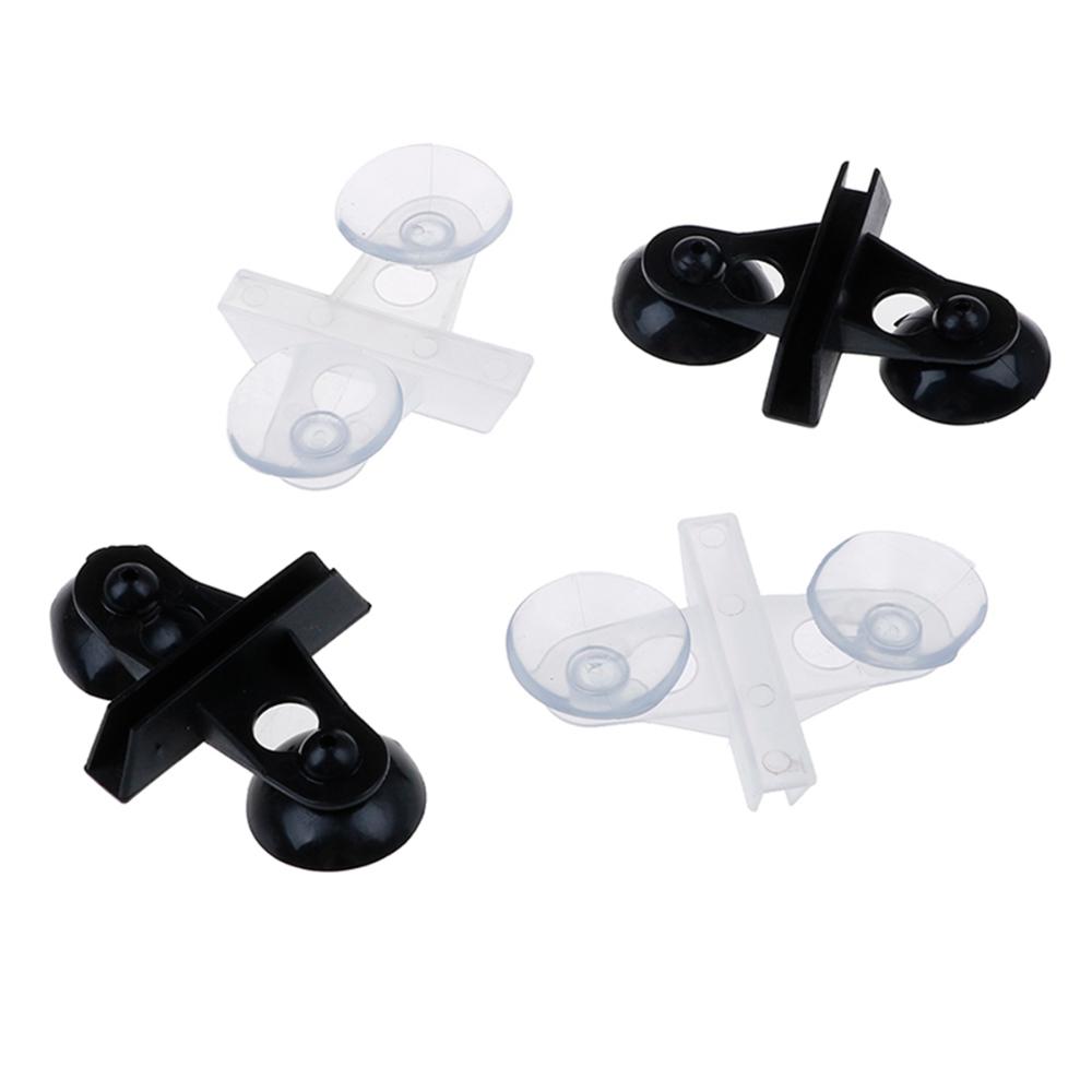 Black Divider Sheet Breeding Separation Suction Cup Partition Fish Tank Isolation Clip Glass Clamp