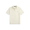 Polo FW23 Custom Slim Fit Embroidered Solid Color Button Casual Short Sleeve Polo Shirt Men Polo Shirts White MNPOKNI1N822414-101