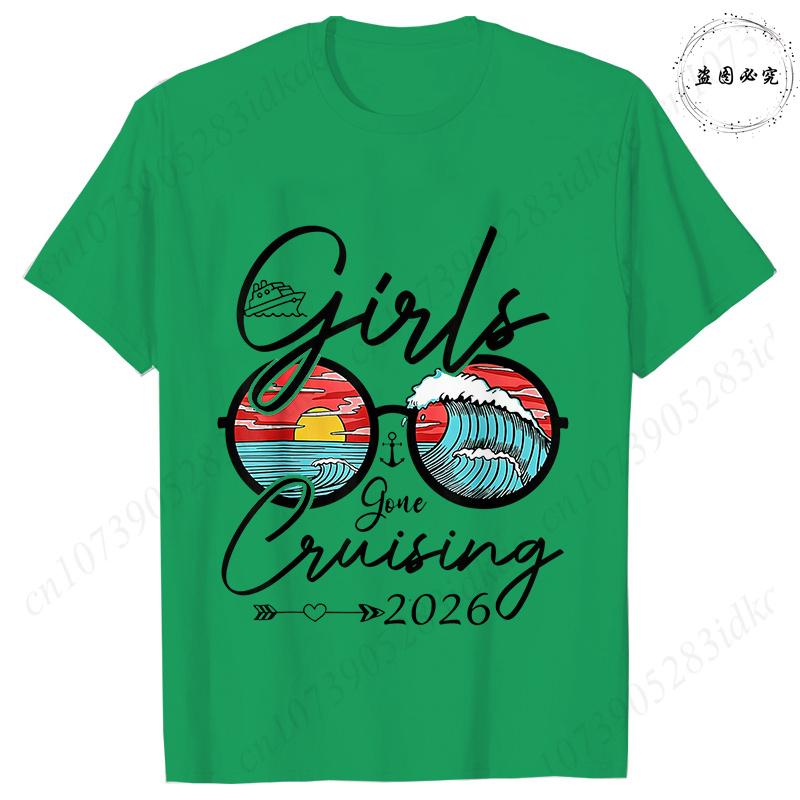 My First Cruise 2026 Tshirts for Women Sunglasses Beach Graphic  Short Sleeve Fashion Cruise Vacation Daily Wear Trendy Tees