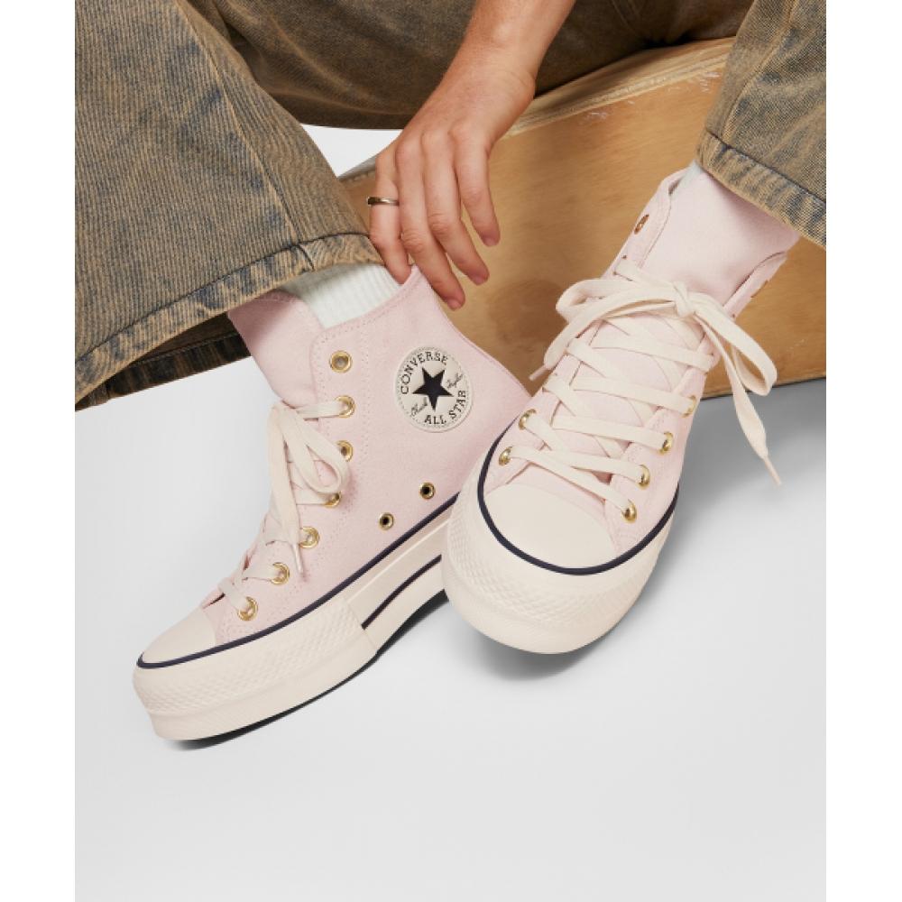 Converse Chuck Taylor All Star Lift Suede Pale Petals A13823c