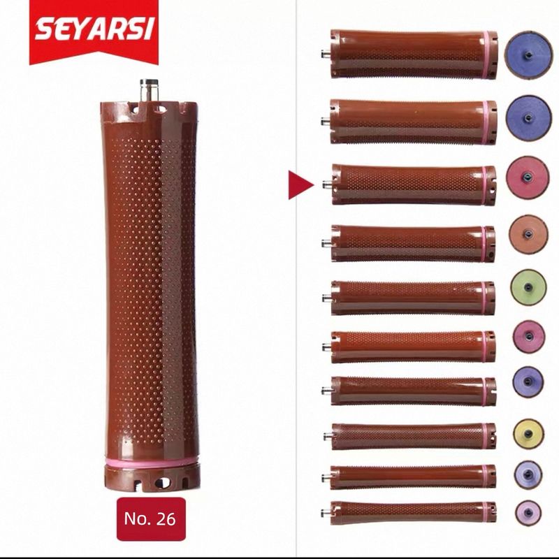 

Authentic Asia Hair Perm Rods Asia Digital Hot Perm Rods 24V Waterproof Ptc Digital Single-Hole Hot Perm Rods Curling Rods 26mm