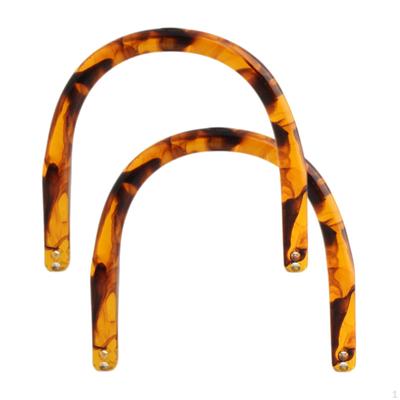 Taschengriff für Damen, stilvoll, abnehmbar, robust, handgefertigt, praktisch, halbrund, für Tragetasche, Handtasche, Strand