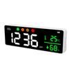 LED Screen Air Quality Monitor Wall Mount Digital Temperature CO2 Concentration Detector DM1306