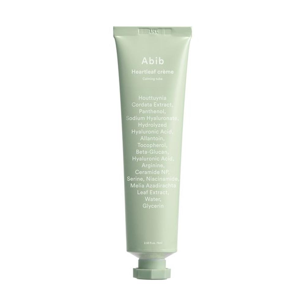 Abib Heartleaf Cream Calming Tube 75ml - Soothing Moisturising, Korean 75ml