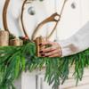 Real Touch Artificial Pine Garland 2M Winter Pine Garland Faux Greenery Garland  Fireplaces