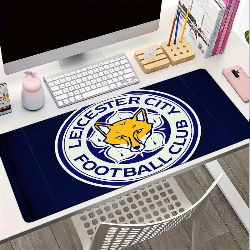 Leicester Football Club Crest Mouse pad, Gaming Mouse Pad, keyboard pad, Desk Decor for computer notebook Fan Gift Birthday Gift