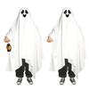 Children Cape Halloween Cosplays Costumes Unisex Cape Wizard Witch Mantle Outfit Fancy Dress up Gown Party Dress Cloak