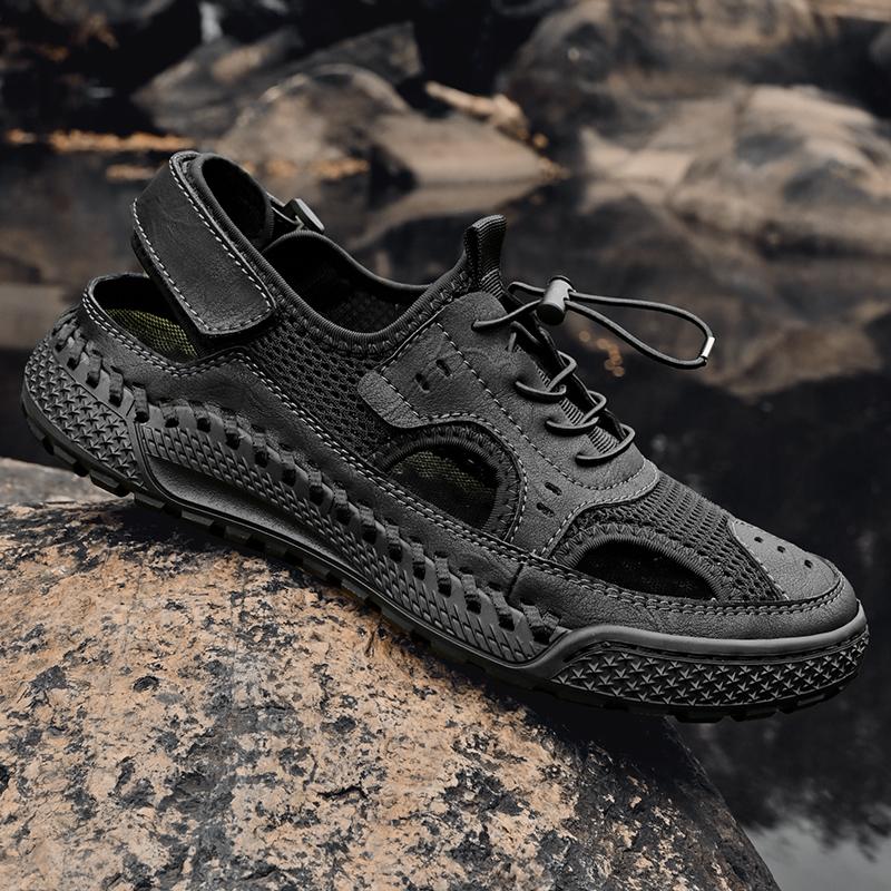 Summer Men Sandals Breathable Outdoor Casual Shoes For Men Beach Sandals