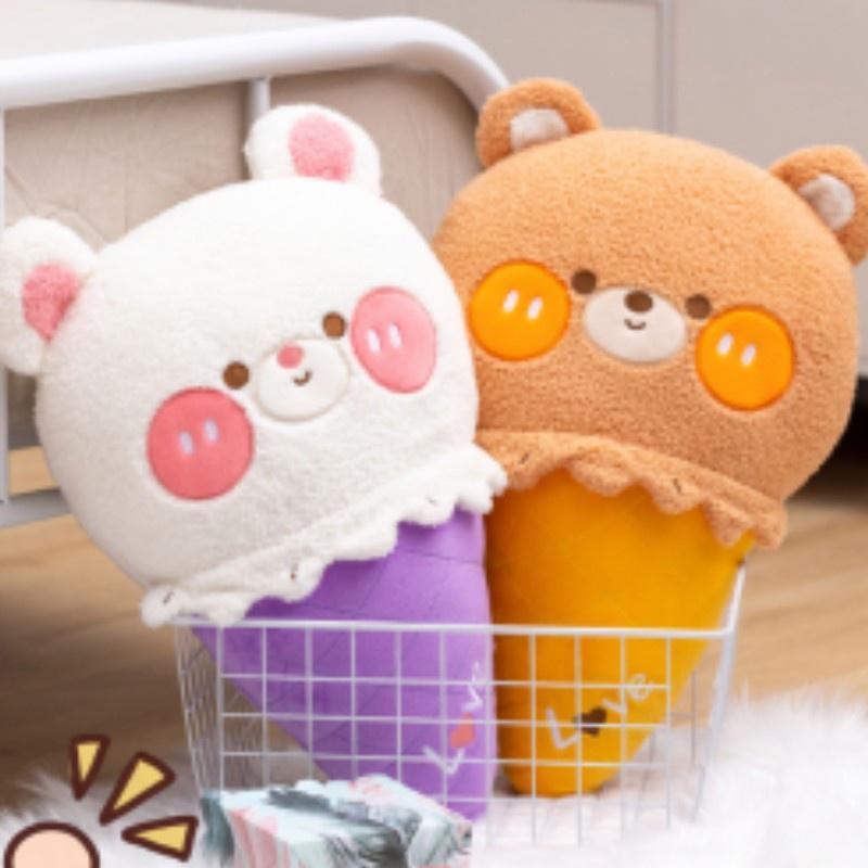 Sweet Dream Ice Cream Plush Pillow For Girls