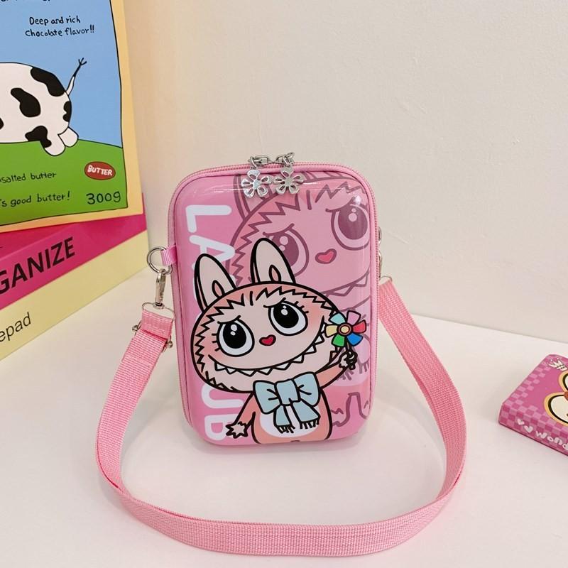 Labubu Capybara Pvc Childrens Bag With Animal Print And Cute Design For School Storage