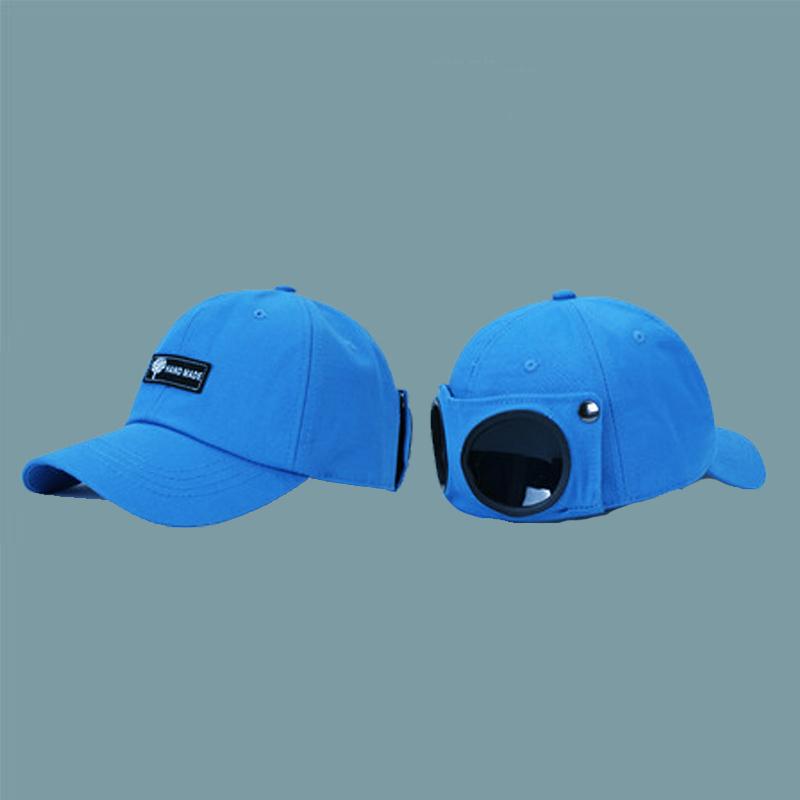 New Fashion Aviator Hat Summer Personality Glasses Baseball Cap Female Unisex Sunglasses Male Cap Baseballcap Boys Cap