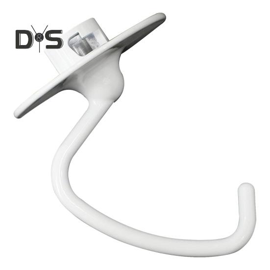Deigkrok-tilbehør for Kitchenaid kjøkkenmaskin K45 K45SS KSM90 KSM150 KSM75 KSM103 Erstatning for brødkrok Kompatibel med 4,5-5 qt boller Blender